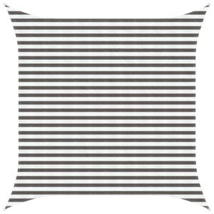 vidaXL Sols&auml;tt segel Ljusgr&aring; och vit. 3,6 x 3,6 m HDPE