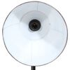 vidaXL Golvlampa 25 W svart 61x61x90/150 cm E27