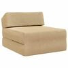 vidaXL F&auml;llbar Soffbed Gr&aring;gr&ouml;n 60 x 70 x 41 cm Corduroy
