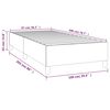 vidaXL Boxspring-s&auml;ngram gr&auml;ddvit 100x200 cm konstl&auml;der