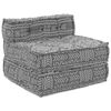 vidaXL Modulsofa enhet Ljusgr&aring; 70 x 70 x 56 cm Tyg