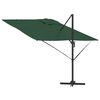 vidaXL Roma Parasol Grön 286 x 285 x 265 cm Polyester och aluminium