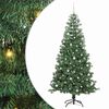 vidaXL Julgran Gr&ouml;n 240 cm PVC