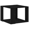 vidaXL Kaffeebord Svart Ek 40 x 40 x 30 cm Konstruerat tr&auml;