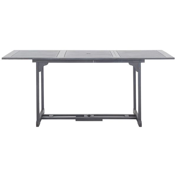 vidaXL Matgrupp f&ouml;r tr&auml;dg&aring;rden 9 delar massivt akaciatr&auml; gr&aring;