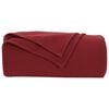 vidaXL Filtar 24 pcs Bordeaux R&ouml;d 170 x 130 cm Fleece