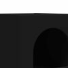 vidaXL S&auml;ngbord Svart 29,5 x 33,5 x 50 cm Konstruerat tr&auml;