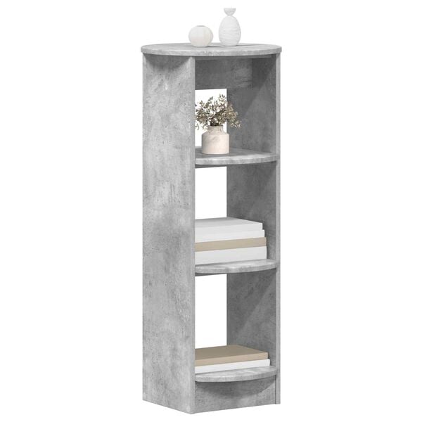 vidaXL Sidokabinett BetongGr&aring; 40 x 40 x 100 cm Konstruerat tr&auml;