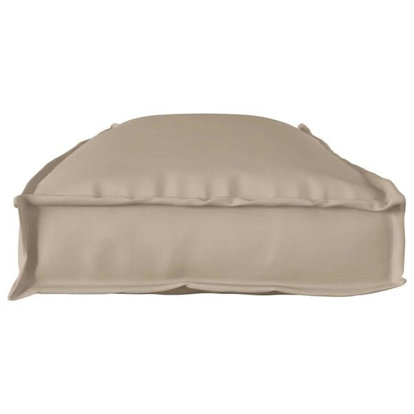 vidaXL Kudde Taupe 110 x 40 x 8 cm Oxford Tyg
