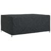 vidaXL M&ouml;bel&ouml;verdrag Enf&auml;rgad Svart 270 x 180 x 90 cm 210D