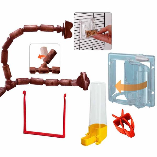 Ferplast F&aring;gelbur Giulietta 6 81x41x64 cm 52067217