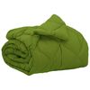 vidaXL Full &Aring;rs-Duvet Gr&ouml;n 155 x 200 cm Mikrofiber