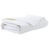 vidaXL Sommar Duvet 140 x 220 cm Sommar Fj&auml;der Vit Andningsbar