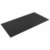 vidaXL Sportskyddsmatta Svart 120 x 60 x 0,6 cm PVC