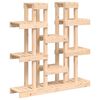 vidaXL V&auml;xtst&auml;ll 104,5x25x109,5 cm massiv furu