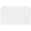 vidaXL Odlingsl&aring;da vit 80x80x45,5 cm massiv furu