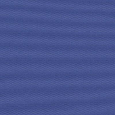 vidaXL Infällbar sidomarkis blå 160x1200 cm