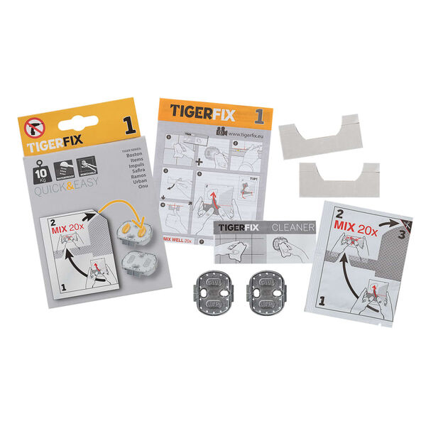 Tiger Monteringsmaterial TigerFix Type 1 metall 398730046