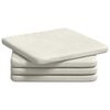vidaXL Sittkuddar 4 st Sammet Kr&auml;m 40 x 40 x 3 cm