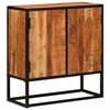 vidaXL Sideboard Beta Naturf&auml;rg 70 x 30 x 75 cm Massivt Akaciatr&auml;