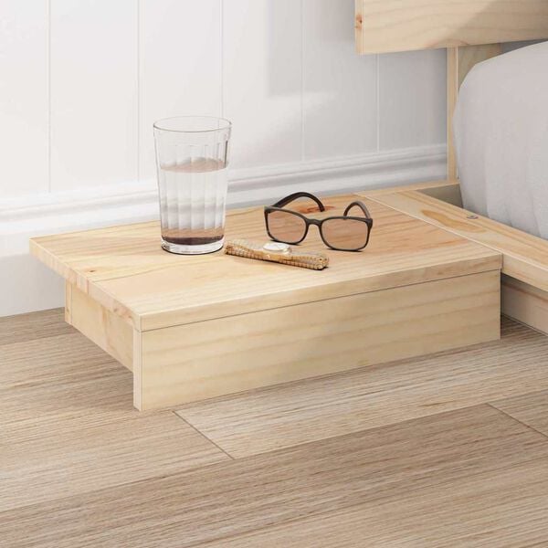 vidaXL S&auml;ngram Brun 200 x 200 cm tr&auml;