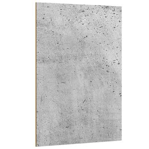 vidaXL Dekorpaneler 12 st Betonggr&aring; 15 x 21 x 0,27 cm Konstruerat tr&auml;