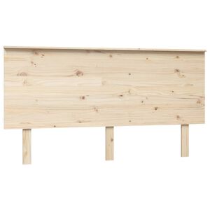 vidaXL S&auml;nggavel 154x6x82,5 cm massiv furu