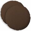 vidaXL 2 st HEERLEN Brun Diam. 60 cm Tyg