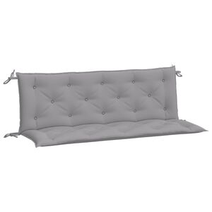 vidaXL B&auml;nkdynor f&ouml;r tr&auml;dg&aring;rden 2st gr&aring; 150x50x7cm oxfordtyg