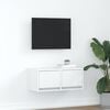 vidaXL TV-b&auml;nk vit 60x31x25,5 cm konstruerat tr&auml;