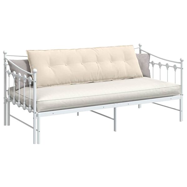 vidaXL Ryggkudde Beige 160 x 50 cm Mikrofiber Tyg