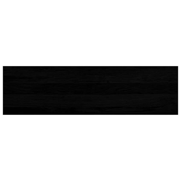 vidaXL Trappstegsmattor 8 pcs m&ouml;rkbrun 90x25x2 cm massiv ek