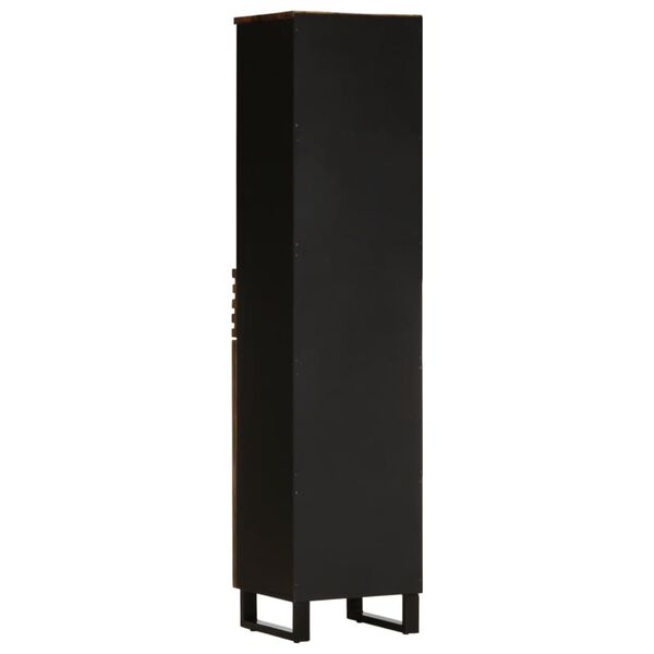 vidaXL Sk&auml;nk 38x34x160 cm massivt akaciatr&auml;