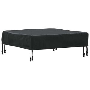 vidaXL Bordskydd 62 x 62 x 15 cm 600D Oxford Tyg Fyrkantig Vattent&aring;lig