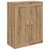 vidaXL V&auml;ggsk&aring;p Artisan Ek 69,5 x 34 x 90 cm Konstruerat tr&auml;