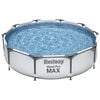 Bestway Pool med st&aring;lram Steel Pro MAX med tillbeh&ouml;r 305x76 cm