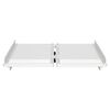 vidaXL Rullstol Ramp Silver 62 x 73 x 5 cm Aluminium