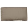 vidaXL Kudde Taupe 150 x 40 x 8 cm Oxford Tyg