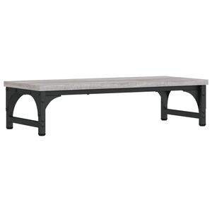 vidaXL Sk&auml;rmst&auml;ll gr&aring; sonoma 55x23x14 cm konstruerat tr&auml;
