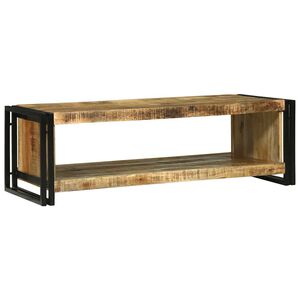 vidaXL Kaffeebord Brun 120 x 50 x 38 cm Massivt mangotr&auml;