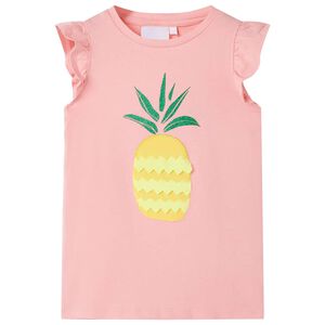 T-shirt f&ouml;r barn rosa 116