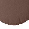 vidaXL Sittkuddar 2 pcs Brun &Oslash;50 x 19 cm tyg