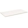 vidaXL Bordsskiva vit 110x55x2,5 cm massiv furu rektangul&auml;r