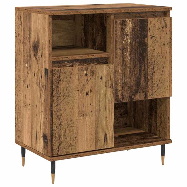 vidaXL Sideboard Gammalt tr&auml; 60 x 35 x 70 cm