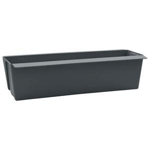 vidaXL Bloml&aring;dor f&ouml;r Euro-pallar 24 pcs Gr&aring; 36 x 13,5 x 9,5 cm