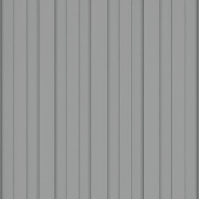 vidaXL Takprofiler 36 st galvaniserat stål grå 80x45 cm