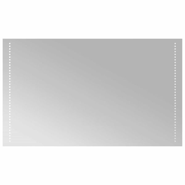 vidaXL Badrumsspegel LED 100x60 cm