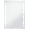 vidaXL Badrumsspegel LED 60x80 cm