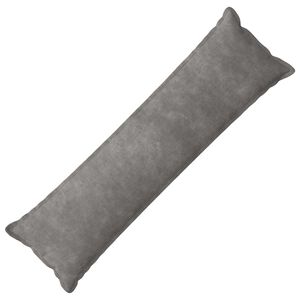 vidaXL Kudd&ouml;verdrag HOUTEN Ljusgr&aring; 40 x 145 cm Mikrofiber Fleece