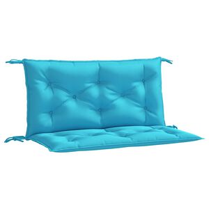 vidaXL B&auml;nkdynor 2 st turkos 100x50x7 cm tyg